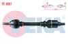 KOMPLE AKS SOL ON PEUGEOT 307 (3A/C) 1.6 A-T UZUNLUK 613mm 2000-2007