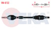 KOMPLE AKS SOL ON RENAULT CLIO IV 1.2 16v UZUNLUK 666mm 2012-
