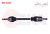 KOMPLE AKS SOL ON RENAULT CLIO IV 1.5 DCI A-T UZUNLUK 610 mm 2012-