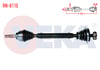 KOMPLE AKS SOL ON RENAULT LAGUNA II (BG0/1) 1.8i 16v 5 VITES M-T JR5 SANZIMAN UZUNLUK 723mm 2001-2007
