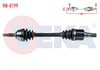 KOMPLE AKS SOL ON RENAULT MEGANE II (BM0/1,CM0/1) 2.0 M-T UZUNLUK 636mm 2002-2008