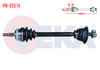 KOMPLE AKS SOL ON RENAULT SCENIC I (JA) 1.6i 16v M-T ABSLI 44 DIS UZUNLUK 658,50mm 1999-2003