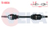 KOMPLE AKS SOL ON TOYOTA COROLLA (_E12_) 1.4 VVT-I ABSLI 48 DIS UZUNLUK 633.5mm 2002-2007