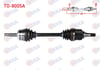 KOMPLE AKS SOL ON TOYOTA COROLLA (E15_) 1.4 D-4D  UZUNLUK 665mm 2007-2012