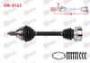 KOMPLE AKS SOL ON UZUNLUK 480mm VOLKSWAGEN POLO IV 5 VITES 1.8 GTI 2005-2009