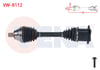 KOMPLE AKS SOL ON UZUNLUK 483mm VOLKSWAGEN PASSAT (3G2) 2.0 TDI A-T 2014-/ SKODA SUPERB (3V3) 2.0 TDI A-T 2015-