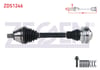 KOMPLE AKS SOL ON UZUNLUK 495mm VOLKSWAGEN GOLF V (1K1) 1.4 TSI A-T 2003-2009/ JETTA III (1K2) 1.4 TSI A-T 2005-2010/ GOLF PLUS (5M1) 1.4 TSI 2006-2008