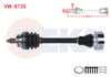 KOMPLE AKS SOL ON UZUNLUK 513mm VW POLO V (6R1, 6C1) 1.2 TSI 16V M-T 2014-2017