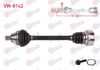 KOMPLE AKS SOL ON UZUNLUK 537mm VOLKSWAGEN JETTA IV 1.2 TSI 6MT 2014-2017 / BEETLE 1.2 TSI 6MT 2011-2019