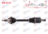 KOMPLE AKS SOL ON UZUNLUK 557mm VOLKSWAGEN POLO 1.4 - 1.6 A-T 2006-2009 / SKODA FABIA 1.6 A-T 2007-2014 / SEAT IBIZA 1.6 A-T 2006-2009