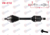 KOMPLE AKS SOL ON UZUNLUK 557mm VOLKSWAGEN TIGUAN (5N_) 2.0 TDI 6 VITES A-T 4 MOTION 2007-2016