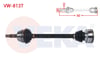 KOMPLE AKS SOL ON UZUNLUK 562mm VOLKSWAGEN CADDY II (9K9A) 1.9 D 1995-2004 / SEAT INCA (6K9) 1.9 D 1995-2003 / CORDOBA I 1.9 D 1996-2002