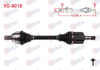 KOMPLE AKS SOL ON UZUNLUK 576mm VOLVO S60 II / V60 I / V70 III D2 A-T 2015-