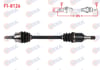 KOMPLE AKS SOL ON UZUNLUK 595mm FIAT PANDA 1.2 2003-
