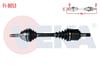 KOMPLE AKS SOL ON UZUNLUK 596mm FIAT DOBLO 1.6 MJT M-T 2010- / EGEA 1.6 MJT A-T 2015- / LINEA 1.6 MJT 2009-