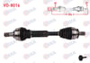 KOMPLE AKS SOL ON UZUNLUK 596mm VOLVO XC60 D3 - D4 -T5 -T6 A-T 2015-