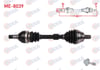 KOMPLE AKS SOL ON UZUNLUK 603mm MERCEDES CLA (C118) CLA 180 - CLA 200 2019-