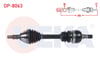 KOMPLE AKS SOL ON UZUNLUK 604mm OPEL VECTRA C 1.9 CDTI M-T (M32 SNZ) 2002-2008