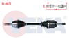 KOMPLE AKS SOL ON UZUNLUK 605mm FIAT FIORINO (225) 1.3 MJT EURO 5-6 M-T 2013-