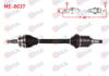 KOMPLE AKS SOL ON UZUNLUK 607mm MERCEDES A SERISI (W169) M-T 2004-2012 / B SERISI (W245) M-T 2005-2011