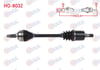 KOMPLE AKS SOL ON UZUNLUK 612,5mm HONDA JAZZ II 1.4 A-T/M-T 2002-2008