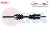 KOMPLE AKS SOL ON UZUNLUK 614mm MITSUBISHI L 200 (K7T,K6T) 2.5 TD 4X4 1996-2007/ PAJERO II (V3W,V2W,V4W) 2.5 TD 1990-1999