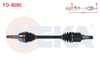 KOMPLE AKS SOL ON UZUNLUK 615mm FORD TOURNEO COURIER 1.5 TDCI M-T 2018-