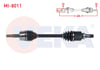 KOMPLE AKS SOL ON UZUNLUK 624mm MITSUBISHI COLT VI 1.3 M-T 2002-2012 / SMART FORFOUR 1.1  2004-2006