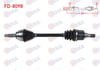 KOMPLE AKS SOL ON UZUNLUK 628mm FORD FIESTA VII 1.5 TDCI 2017-