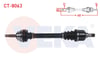 KOMPLE AKS SOL ON UZUNLUK 632mm CITROEN C4 CACTUS 1.2 THP A-T  / 1.6 Blue HDI A-T 2014-