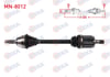 KOMPLE AKS SOL ON UZUNLUK 634mm MINI COOPER COUNTRYMAN (R60) 1.6 D A-T ALL4 2011-2016