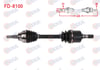 KOMPLE AKS SOL ON UZUNLUK 635mm FORD TRANSIT CONNECT 1.5 TDCI 6AT 2013- / TOURNEO CONNECT 1.5 TDCI 6AT 2013-