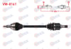KOMPLE AKS SOL ON UZUNLUK 636mm VOLKSWAGEN POLO VI 1.0 2017- / SEAT IBIZA V 1.0 2017-
