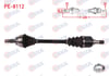 KOMPLE AKS SOL ON UZUNLUK 638mm PEUGEOT 2008 1.2 THP - 1.5 HDI - 1.6 HDI 2015-/ CITROEN C3 III 1.2 THP - 1.5 HDI 2016-/ C4 1.2 THP 2015-2017/ C4 CACTUS 1.6 HDI 2014-