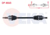 KOMPLE AKS SOL ON UZUNLUK 641mm OPEL AGILA B 1.2 M-T 2007- / SUZUKI SPLASH 1.2 M-T 2008-