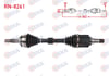 KOMPLE AKS SOL ON UZUNLUK 643mm (7 VITES CIFT KAVRAMA) RENAULT KADJAR 1.2 TCe, 1.3 TCe, 1.5 BlueDCI 2018- / NISSAN QASHQAI II 1.5 dCi, 1.3 DIG-T 2018-