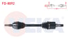 KOMPLE AKS SOL ON UZUNLUK 645mm FORD TRANSIT CONNECT 1.5 TDCI 100 HP M-T 5 VITES 2013- / TOURNEO CONNECT 1.5 TDCI V408 100 HP M-T 5 VITES 2013-