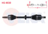 KOMPLE AKS SOL ON UZUNLUK 649mm HONDA CIVIC IX (FC5) 1.6 i-DTEC M-T 2013-2016 / CIVIC X(FC8) 1.6 i-DTEC M-T 2017-2021
