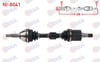 KOMPLE AKS SOL ON UZUNLUK 650mm NISSAN QASHQAI, QASHQAI +2 1.6 dCi 2011-2013