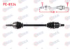 KOMPLE AKS SOL ON UZUNLUK 651mm PEUGEOT 301 1.6 VTi A-T 2012-2017 / CITROEN C-ELYSEE 1.6 VTi A-T 2012-