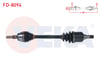 KOMPLE AKS SOL ON UZUNLUK 652mm FORD TRANSIT CONNECT 1.6 TDCI 5 M-T DV6 2013- / TOURNEO CONNECT 1.6 TDCI 5 M-T V408 DV6 2013-