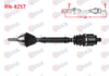 KOMPLE AKS SOL ON UZUNLUK 652mm RENAULT CLIO III 1.6 2005-2014 / DACIA LOGAN 1.6 2006-