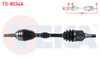 KOMPLE AKS SOL ON UZUNLUK 653mm ABSLI 48 DIS TOYOTA AVENSIS 1.6 VVT-I 2000-2008