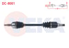 KOMPLE AKS SOL ON UZUNLUK 653mm DACIA DOKKER 1.5 DCI - 1.6i 6 VITES 2012- / LODGY 1.5 DCI 6 VITES 2012-