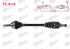 KOMPLE AKS SOL ON UZUNLUK 653mm PEUGEOT 2008 I 1.2 M-T 2005-/ CITROEN C3 III 1.2 M-T 2016-/ C4 CACTUS 1.2 M-T 2014-