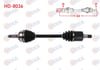KOMPLE AKS SOL ON UZUNLUK 655mm HONDA ACCORD VII (CL)  2.0 16v 2003-2008