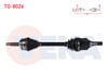 KOMPLE AKS SOL ON UZUNLUK 657 mm TOYOTA YARIS (P13) 1.4 D-4D A-T/M-T 2011-