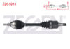 KOMPLE AKS SOL ON UZUNLUK 657mm FORD KUGA I 2.0 TDCI A-T/M-T 4X4 2008-2013
