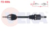 KOMPLE AKS SOL ON UZUNLUK 657mm FORD KUGA I 2.0 TDCI A-T/M-T 4X4 2008-2013