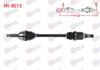 KOMPLE AKS SOL ON UZUNLUK 657mm MITSUBISHI ATTRAGE 1.2 2013-/ SPACE STAR 1.2 2012-